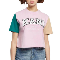 Karl Kani t-krekls Serif Crop Block Tee W 6130859 / XS