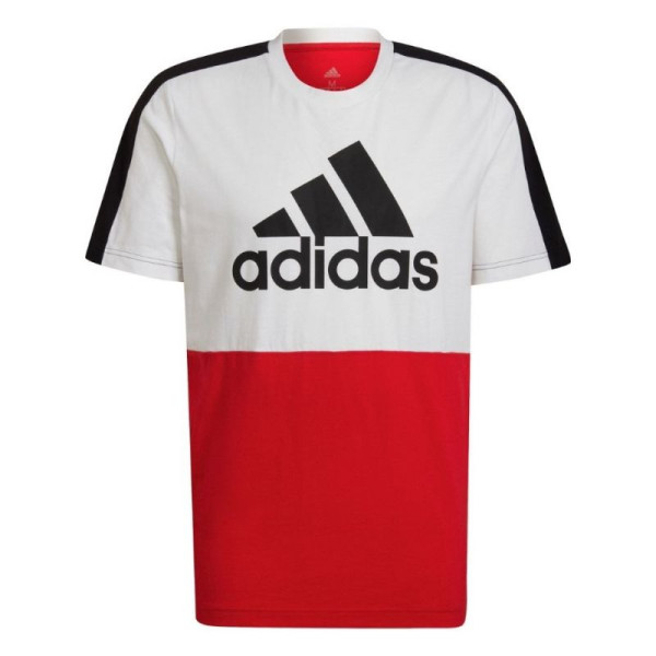 Adidas Essentials Colorblock Single Jersey Tee M HE4330 / S