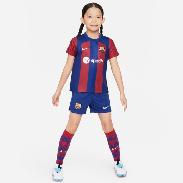 Nike FC Barcelona 2023/24 Home Jr DX2801 456 / M (110-116) komplekts