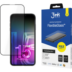 3MK Apple iPhone 15 Pro Max - 3mk FlexibleGlass Max™ screen protector