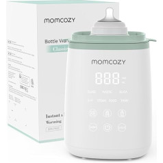 Momcozy Smart Baby Bottle Warmer, Quick Baby Milk Warmer with Accurate Temperature Control and Automatic Shut-Off, Multifunctional Bottle Warmer for Breast Milk or Formula