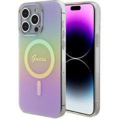 Guess IML Iridescent MagSafe Back Case Защитный Чехол для Apple iPhone 15 Pro Max