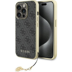 Guess 4G Charms Collection Back Case for Apple iPhone 15 Pro