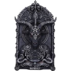 Nemesis Now Baphomet's Invocation sienas plāksne, melna, 30,5 cm, 30,5 cm