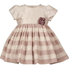 Baby Christening Dress Linen Blend High Quality European Colour Pink