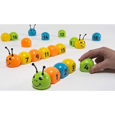 Educational Advantage Magnetic Bug Numbers 1-20