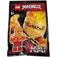 Lego Ninjago Kai FS Spinjitzu Slam minifigūras folijas komplekts Nr. 7 ar 2 Power Blasts Jaunums 2020. gadam