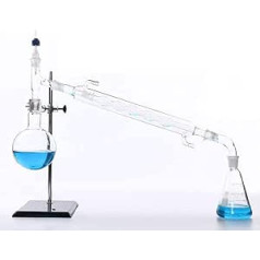 WBJLG pilnīgas destilācijas vienības kondensators ūdens destilētāja attīrītājs stikla trauku komplektu laboratorija