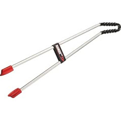 The Helping Hand Company Ranger Max Curved Handle, Red/Silver, 35-Inch