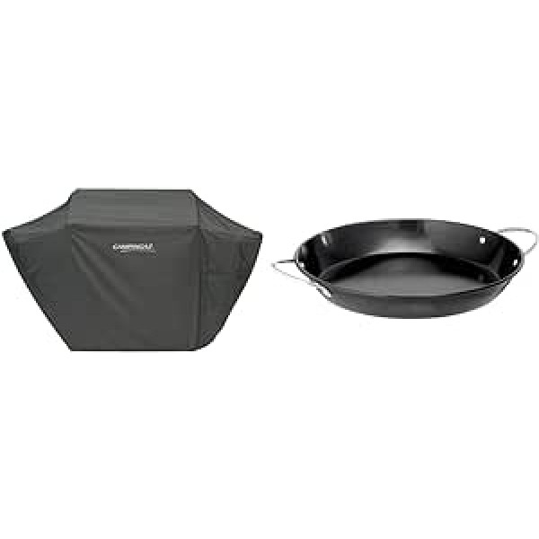 Campingaz Premium XXL grila vāks un Paella pannas nepiedegošais pārklājums kulinārijas modulārajai sistēmai Diametrs 35 cm Augstums 8 cm Hromēti rokturi