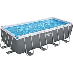 4.88 m x 2.44 m x 1.22 m rectangular pool set