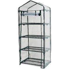 ANK 4 Tier Garden Greenhouse Size H130cm x W50cm x D45cm Approx