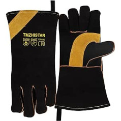 HHPROTECT Barbecue Gloves Heat Resistant Oven Gloves Baking Gloves BBQ Fireproof Gloves for Baking, Grilling, Cooking