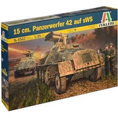 Italeri IT6562 6562S - 1:35 15 cm tvertnes palaišanas ierīce 42 uz SWS, modeļu ēka, būvniecības komplekts, stendu modeļu veidošana, amatniecība, hobijs, līmēšana, plastmasas komplekts, detalizēti