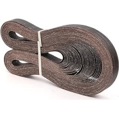 Schleifband, Schleifbänder, Zubehör for Bandschleifer, Schleifbänder 13 Stück/Set 2100 x 50 mm 36#-800# Aluminiumoxid-Schleifbänder Polierband-Schleifmaschine