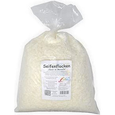 Creleo Savon de Marseille 610089 Soap Flakes 5 kg Bag for Crafts or Washing