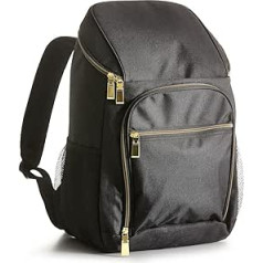 SAGAFORM City Kühlrucksack, 45x30x22cm, Kühltasche, Picknickrucksack, Rucksack mit Kühlfach, Isoliertasche, Zwei Außenfächer, Seitliche Netzfächer, Verstellbare Schulterriemen