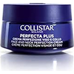 Collistar Perfecta Plus Creme zur Perfektionierung von Gesicht und Hals, Tages- und Nachtcreme, umformend und aufpolsternd, patentierte Formel, minimiert Falten und schlaffe Haut, für reife Haut, 50 ml