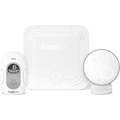 Angelcare Babyphone ar kustības sensoru, temperatūras monitoru, Bluetooth