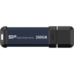 Ārējais disks ssd ms60 250gb usb 3.2 600/500mb/s