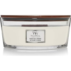 Woodwick oblong scented candle with crackling wick