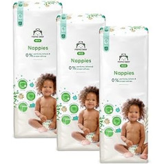 Amazon zīmols — Mama Bear Eco autiņbiksītes, 6. izmērs (16 + kg) — 120 autiņi (3 x 40 iepakojumā)