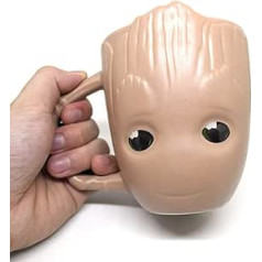 Creative Cups Baby Groot Ceramic Cup Drinking Tableware 3D Tree Men Coffee Milk Cup Boys Girls Birthday Gift
