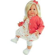 Schildkröt Klara Doll (52 cm, Blonde Hair, Blue Sleeping Eyes, Clothing Mice, Toy Doll, from 36 Months) 2152164