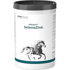 almapharm allequin SelenoCinks | 1 kg | Papildbarība zirgiem | Var palīdzēt līdzsvarot selēna un cinka trūkumu | Var veicināt ādas un nagu atjaunošanos