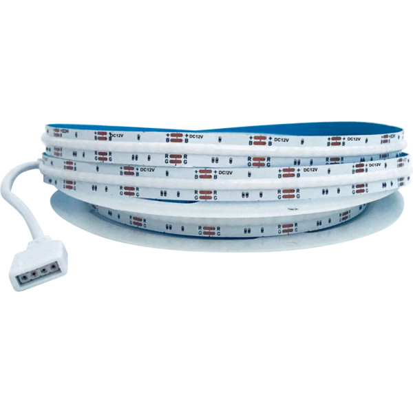 COB LED sloksne 12V, 840L/m, 15W/m, IP20, RGB, 5m