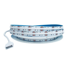 COB LED sloksne 12V, 840L/m, 15W/m, IP20, RGB, 5m