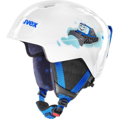Uvex manic caterpillar children's ski helmet white 46-50