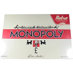 HASB7743 Hasbro - Retro Monopol Spiel- Angļu valoda