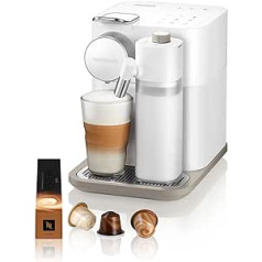 Nespresso De'Longhi EN640.W Gran Lattissima kafijas kapsulu automāts ar automātisko piena sistēmu, 19 bāru spiedienu, 1400 W, balts