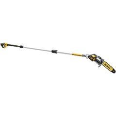 Dewalt DCMPS567N 18 V bezvadu atzarotājs (bez suku, darba garums līdz 3 m, asmens garums 20 cm, automātiska ķēdes eļļošana, iekļauti piederumi, akumulators un lādētājs nav iekļauti)