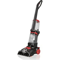 CLEANmaxx Carpet and hard floor cleaner for washing, refreshing and vacuuming carpets, carpets, bridges, floor mats and runners, cleaning system with vibration and side brushes