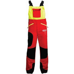 Oregon Waipoua Cut Protection Bikses Dungarees Darba drošība Forest Izmērs M, sarkans