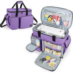 CURMIO šujmašīnas soma, violeta, moderna