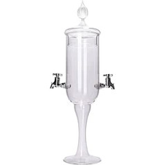 Absinth Fountain Petite | Mouth Blown Glass (No Pressed Glass) | 2 Taps | Includes Drinking Guide