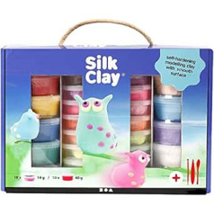 Silk Clay® komplekts, dažādas krāsas, 1 komplekts