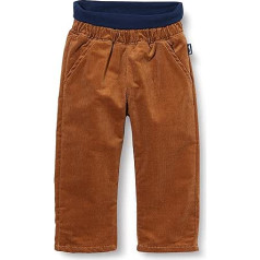 Sanetta Baby Boys Lined Trousers Cognac Comfortable Corduroy Trousers Fiftyseven with Warm Lining for Cold Days