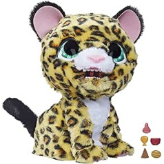 Hasbro FurReal Lil' Wilds Lolly, My Leopardin, Interactive Plush Toy, More than 40 Sounds and Reactions, from 4 Years, Multi, F4394