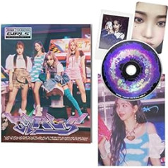 aespa 2. mini albums [Girls] (Real World Ver.) Fotoattēlu grāmata + CD-R + uzlīme + salocīts plakāts + Polaroid karte + fotokarte + plakāts + 2 piespraudes pogas + 4 papildu fotokartes