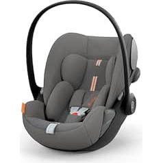 CYBEX Gold Cloud G i-Size Plus Baby Car Seat with Newborn Insert, From Birth to Approx. 24 Months, for Children from 40 cm to 87 cm, Max. 13 kg, Lava Grey