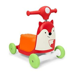 Skip Hop Zoo 3-in-1 braucamā rotaļlieta — lapsa, daudzkrāsains, liels