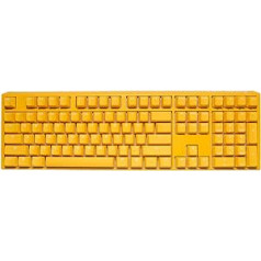 Ducky ONE 3 RGB Yellow - Full Size Mechanical Keyboard - MX Brown (DKON2108ST-BUSPDYYYC1)