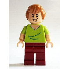 Qiyun Lego Scooby Doo pinkains aizvērtas mutes mini figūriņa