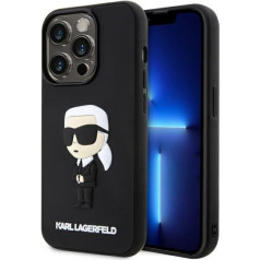 Karl Lagerfeld KLHCP14X3DRKINK Aizmugurējais Apvalks Priekš Apple iPhone 14 Pro Max