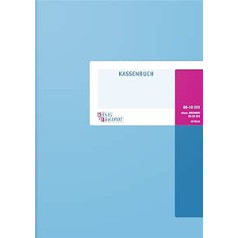 König & Ebhardt König und Ebhardt König & Ebhardt 8610201 Geschäftsbuch/Kassenbuch (A4, Einnahmen/Ausgaben, 80g/m², 40 Blatt Drahtheftung)