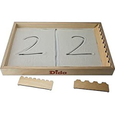 Dida - Ein Sandtablett, In 2 Größen Erhältlich; Zum Lesen, Malen Und Sandschreiben — EIN Didaktisches Spiel, Methode Montessori